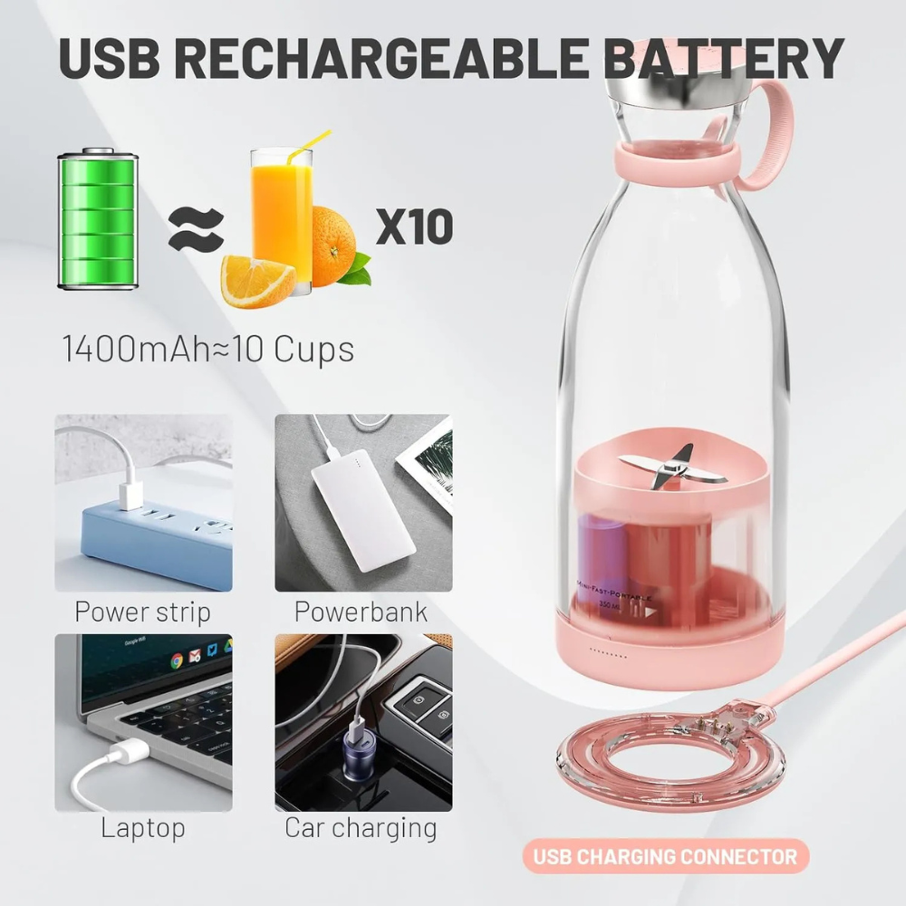 Juice Portable Blender Juicer Bottle