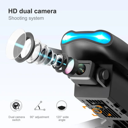 4k HD Dual Camera Drone/طائرة بدون طيار بكاميرا مزدوجة بدقة 4K HD