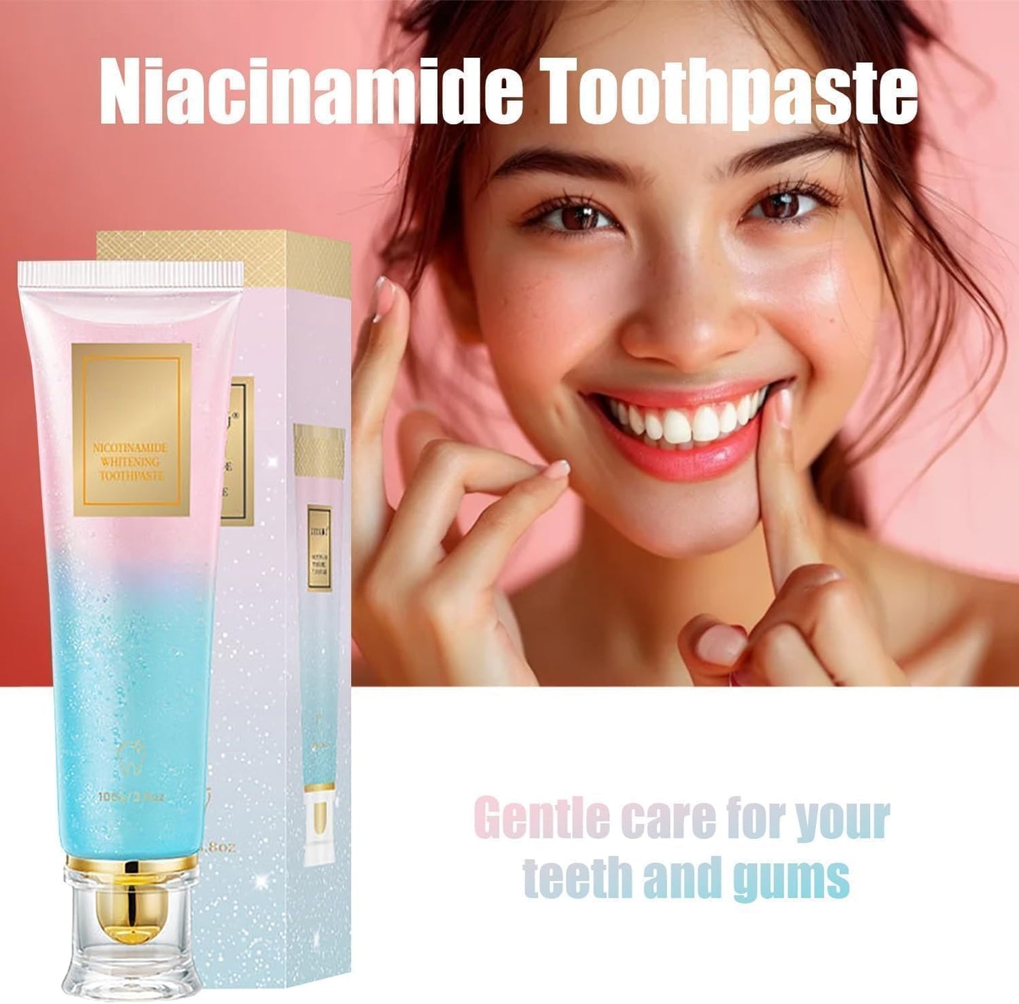 Nicotinamide Whitening Toothpaste/معجون أسنان لتبييض الأسنان يحتوي على النيكوتيناميد