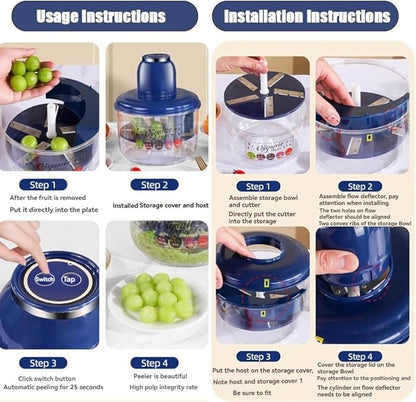 Electric Fruit Peeling Machine/آلة تقشير الفاكهة الكهربائية