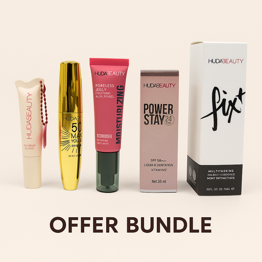 HUDA BEAUTY Makeup Bundle Deal – Limited Offer عرض مجموعة مكياج هدى بيوتي