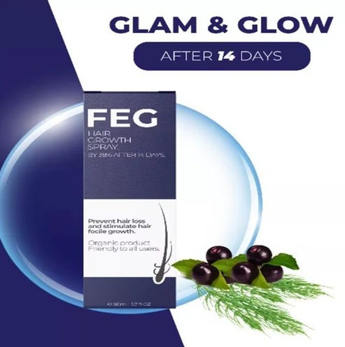 FEG Hair Growth Spray/بخاخ نمو الشعر FEG